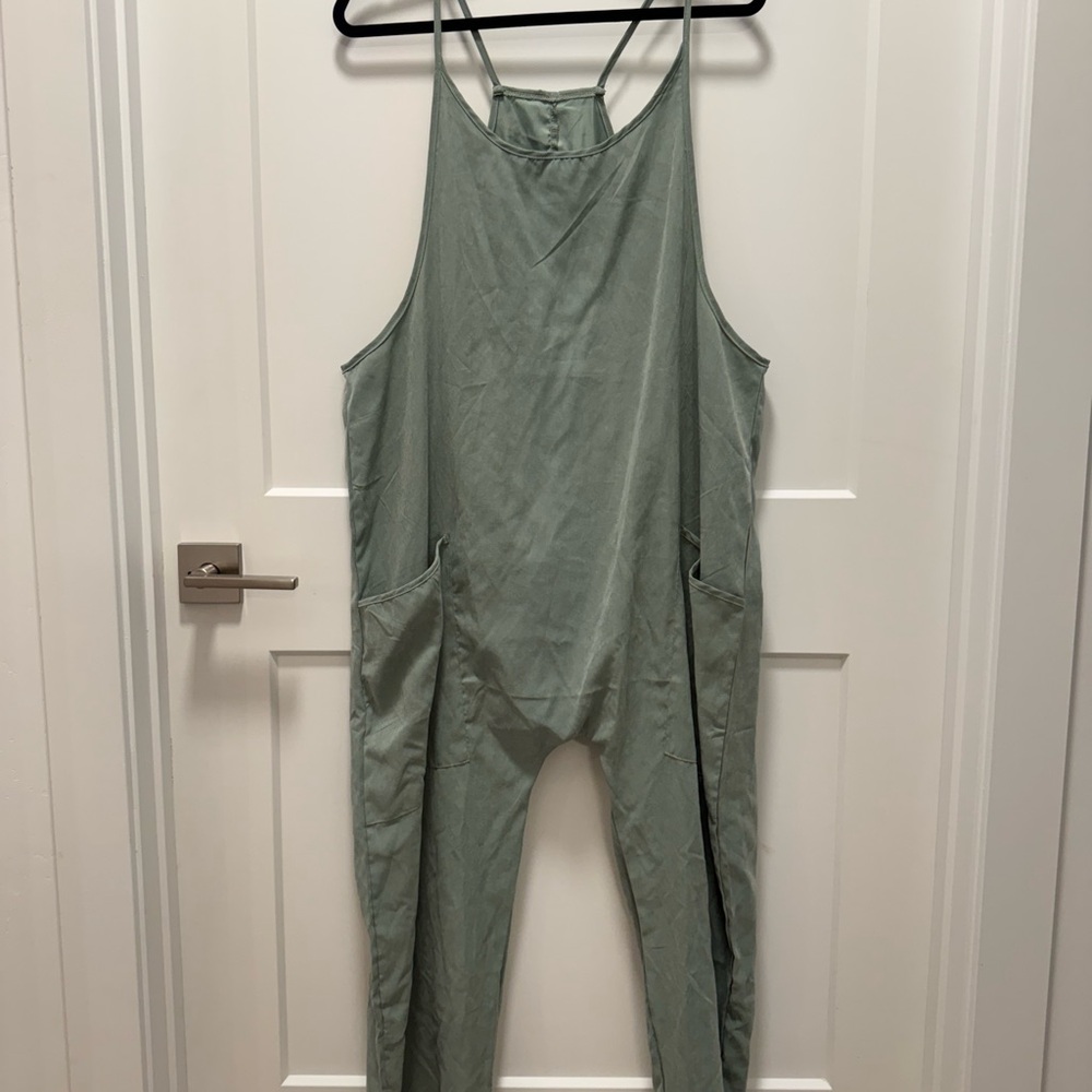 Stylish Green Jumpsuit